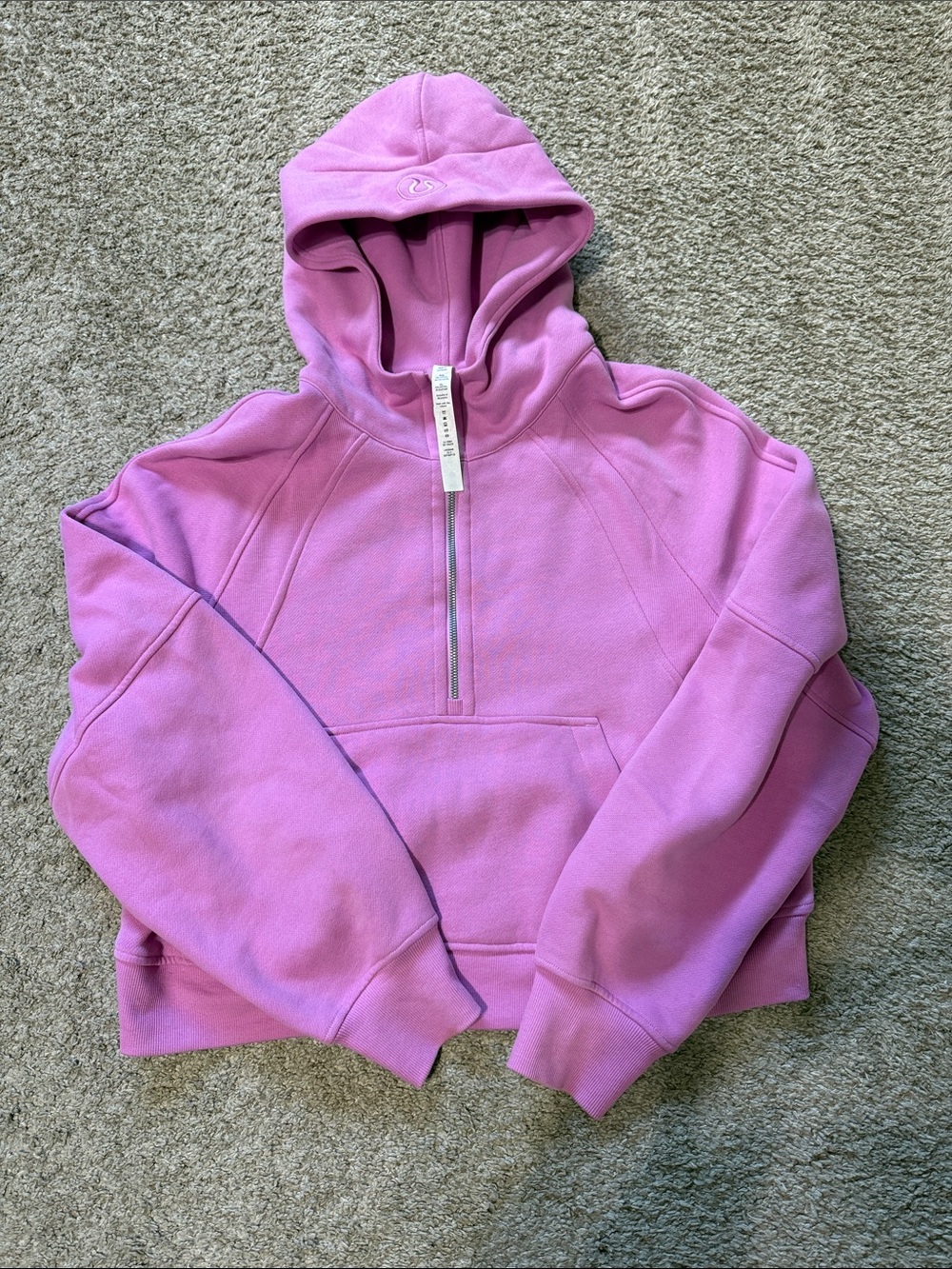 Lululemon pink Scuba Hoodie